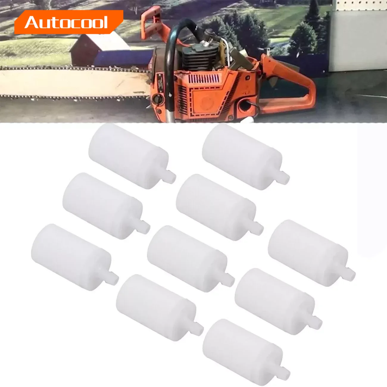 Husqvarna Chainsaw 440 - 10PCS Chainsaw การใช้ตัวกรอง 5 มม./6 มม.สําหรับ